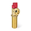 Everflow Washing Machine Replacement Valve 1/2" SWT/MIP Inlet x 3/4" MHT Outlet, Brass, For Cold Water Supply 541T